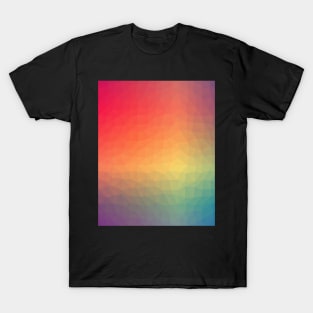 Colorful Texture Mesh T-Shirt